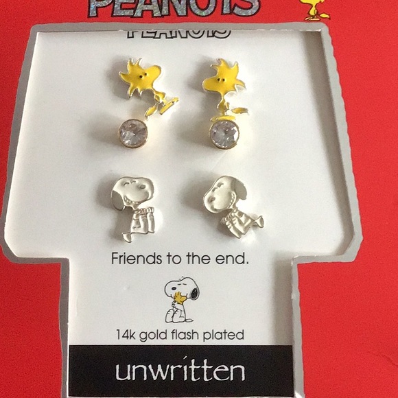Peanuts earrings! - Picture 1 of 4